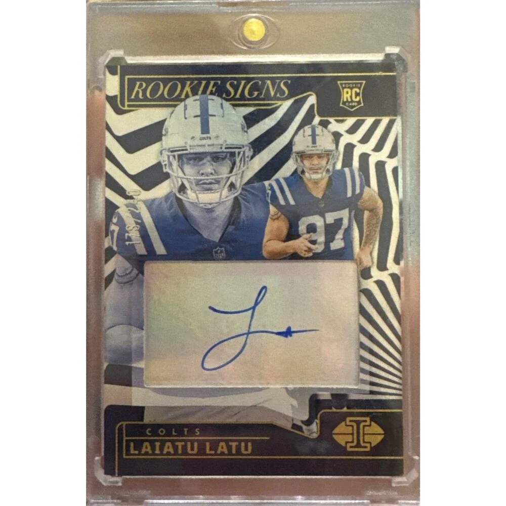 2024 Panini Illusions - Rookie Signs Laiatu Latu #RS-LLU /240 (AU, RC)